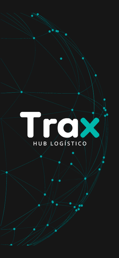 Pantalla Hub Logístico de la app Trax